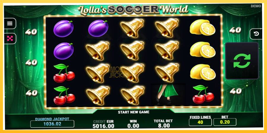 Игровой аппарат Lollas Soccer World - игра на реальные деньги, картинка 1