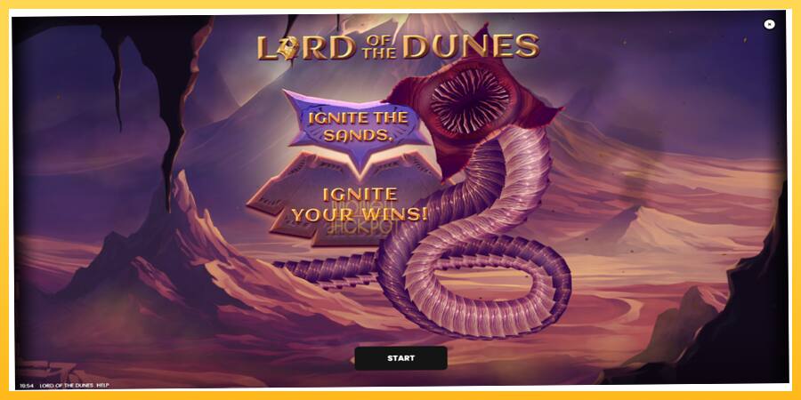 Игровой аппарат Lord of the Dunes - игра на реальные деньги, картинка 1