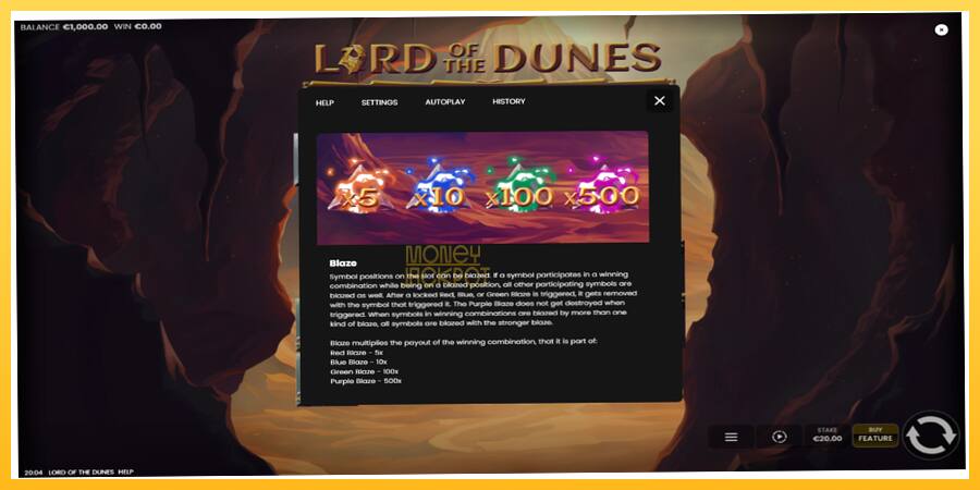 Игровой аппарат Lord of the Dunes - игра на реальные деньги, картинка 6