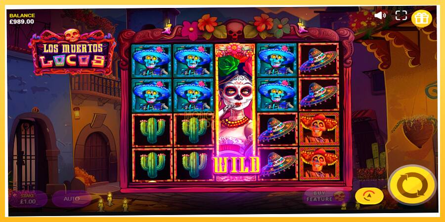 Игровой аппарат Los Muertos Locos - игра на реальные деньги, картинка 2