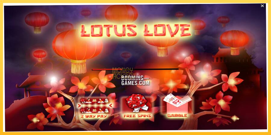 Игровой аппарат Lotus Love - игра на реальные деньги, картинка 1