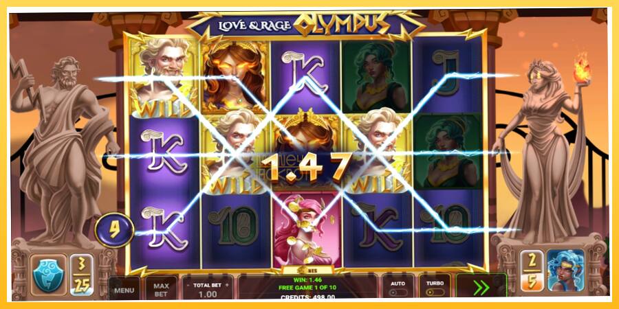 Игровой аппарат Love & Rage Olympus - игра на реальные деньги, картинка 3