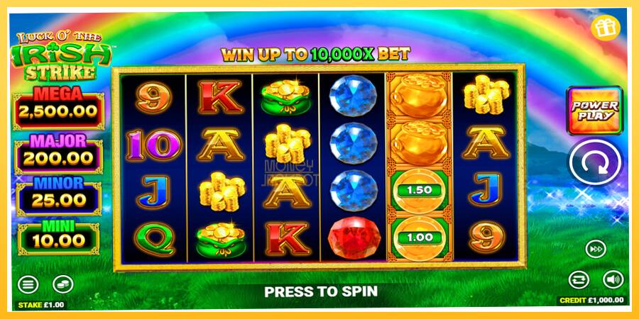 Игровой аппарат Luck O The Irish Strike - игра на реальные деньги, картинка 1