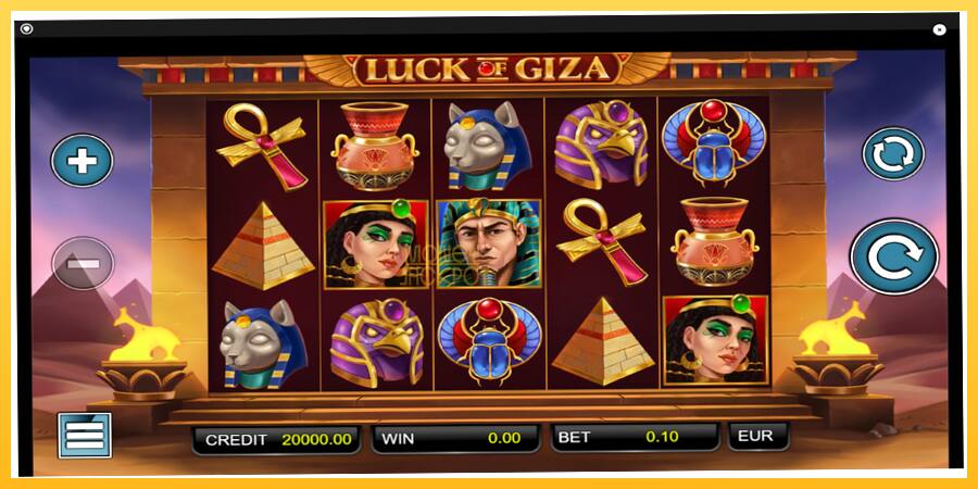 Игровой аппарат Luck of Giza - игра на реальные деньги, картинка 1