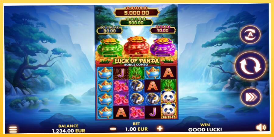 Игровой аппарат Luck of Panda Bonus Combo - игра на реальные деньги, картинка 1