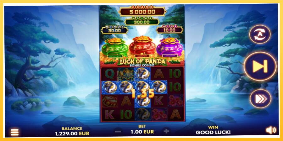 Игровой аппарат Luck of Panda Bonus Combo - игра на реальные деньги, картинка 2