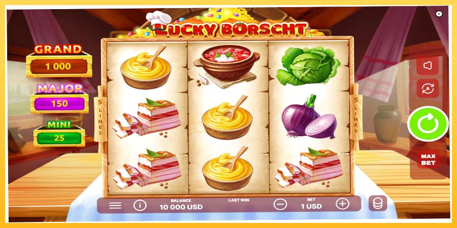 Игровой аппарат Lucky Borscht - игра на реальные деньги, картинка 2