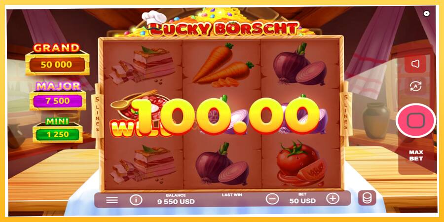 Игровой аппарат Lucky Borscht - игра на реальные деньги, картинка 3