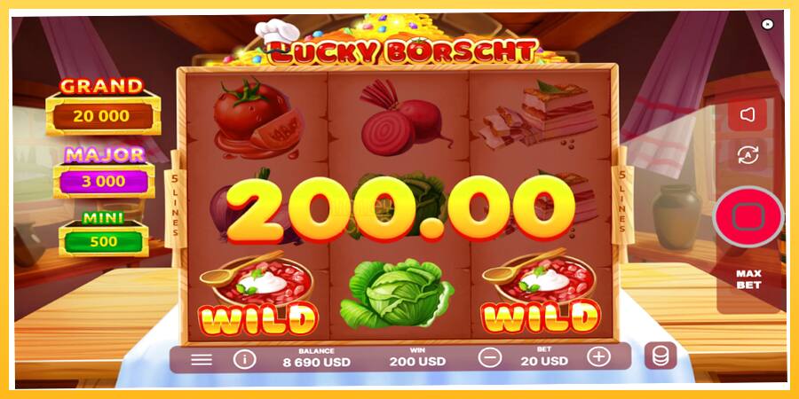 Игровой аппарат Lucky Borscht - игра на реальные деньги, картинка 4