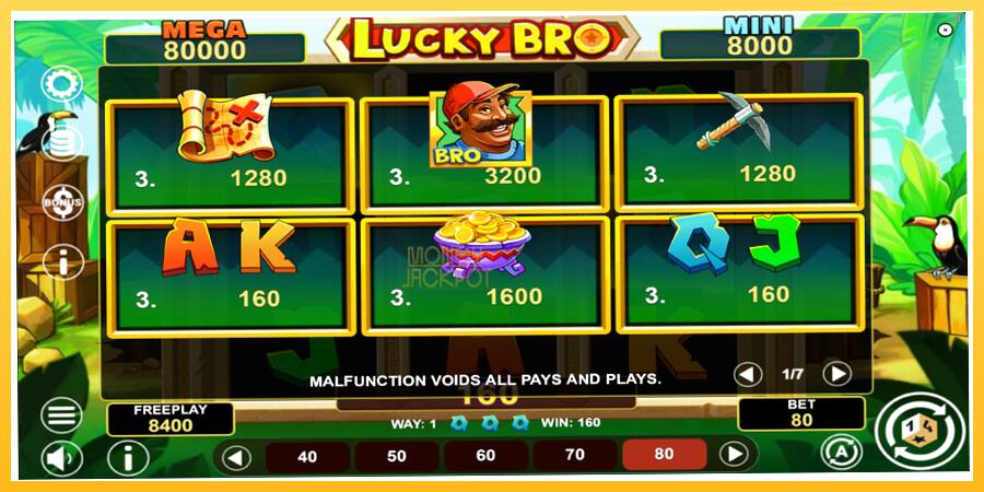 Игровой аппарат Lucky Bro Hold & Win - игра на реальные деньги, картинка 5