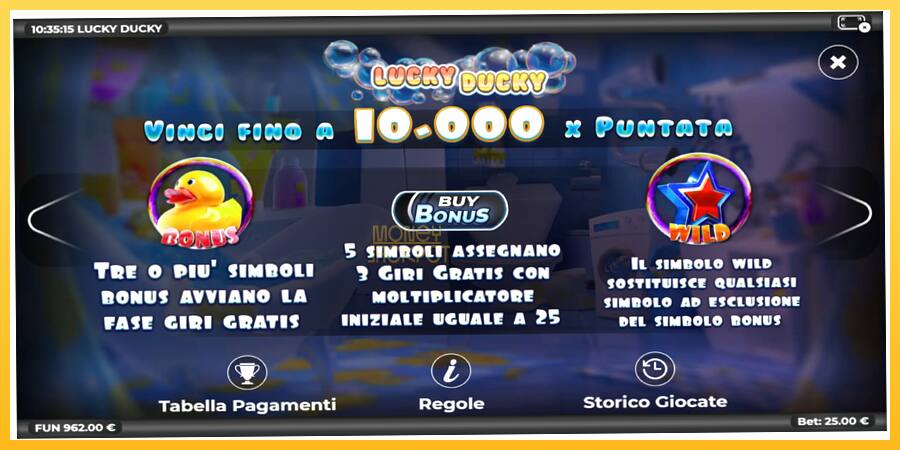 Игровой аппарат Lucky Ducky - игра на реальные деньги, картинка 5