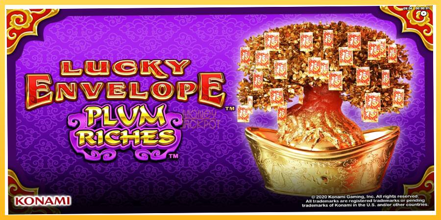 Игровой аппарат Lucky Envelope Plum Riches - игра на реальные деньги, картинка 1