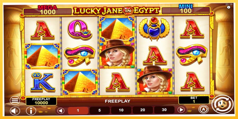 Игровой аппарат Lucky Jane in Egypt Hold & Win - игра на реальные деньги, картинка 2