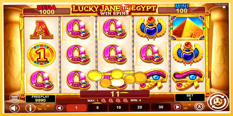 Игровой аппарат Lucky Jane in Egypt Win Spins - игра на реальные деньги, картинка 3