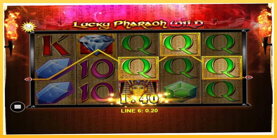 Игровой аппарат Lucky Pharaoh Wild - игра на реальные деньги, картинка 3