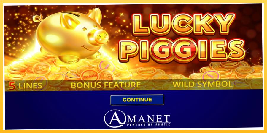 Игровой аппарат Lucky Piggies - игра на реальные деньги, картинка 1