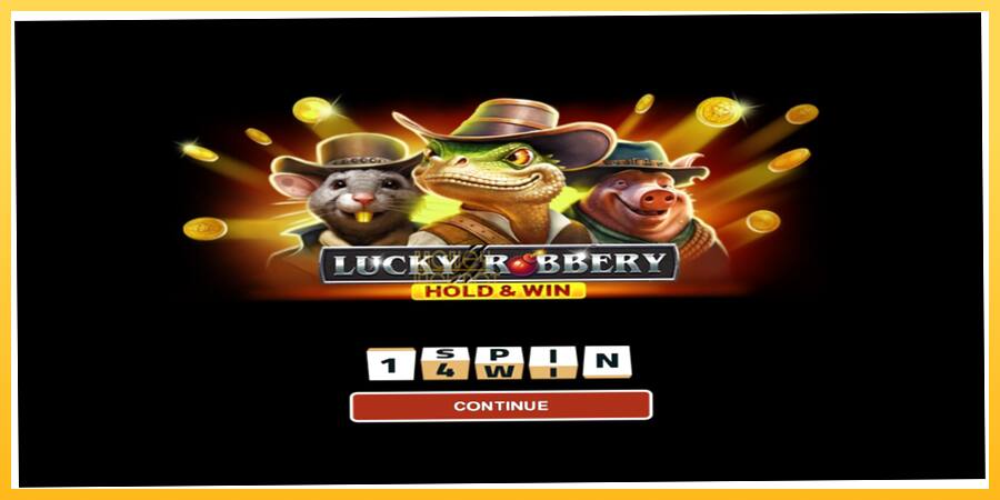 Игровой аппарат Lucky Robbery - игра на реальные деньги, картинка 1