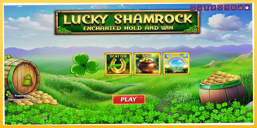 Игровой аппарат Lucky Shamrock - Enchanted Hold and Win - игра на реальные деньги, картинка 1