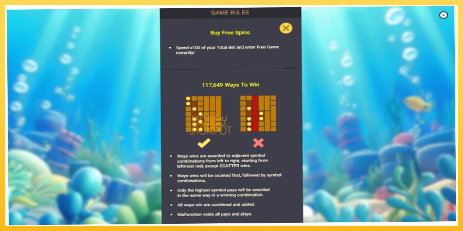 Игровой аппарат Lucky Twin Sea - игра на реальные деньги, картинка 7