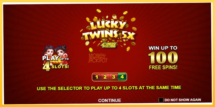 Игровой аппарат Lucky Twins 5X 4Tune Reels - игра на реальные деньги, картинка 1