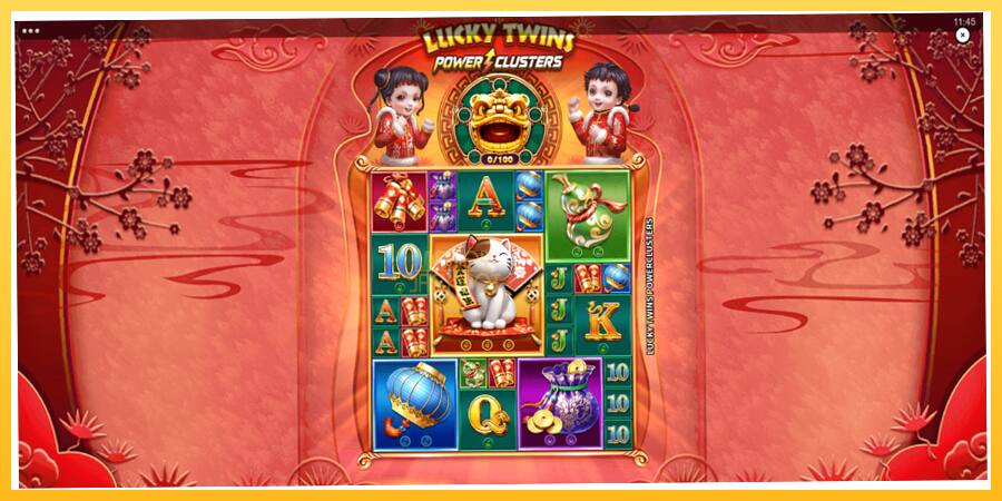 Игровой аппарат Lucky Twins Power Clusters - игра на реальные деньги, картинка 1