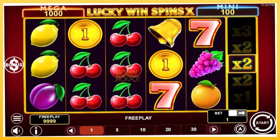 Игровой аппарат Lucky Win Spins X - игра на реальные деньги, картинка 2