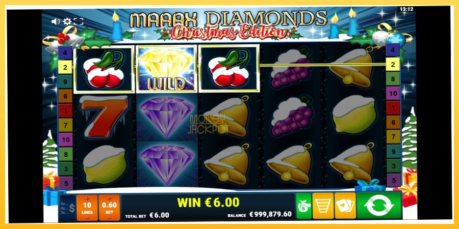 Игровой аппарат Maaax Diamonds - игра на реальные деньги, картинка 2