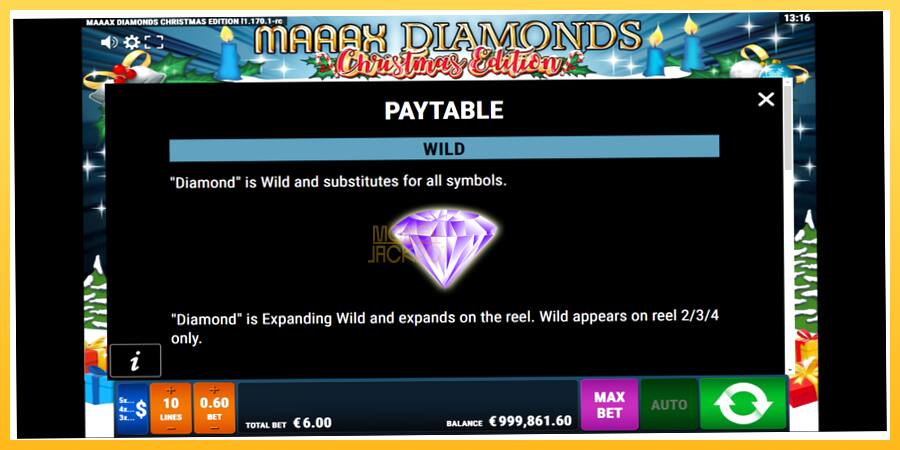 Игровой аппарат Maaax Diamonds - игра на реальные деньги, картинка 6