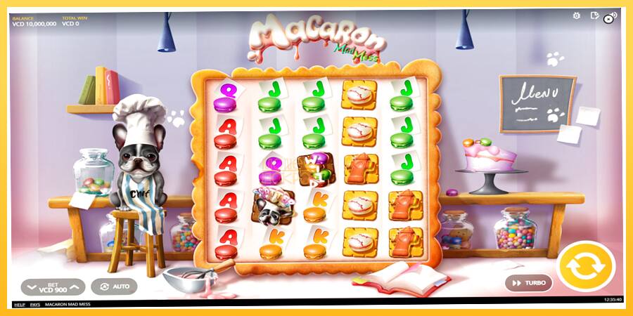 Игровой аппарат Macaron Mad Mess - игра на реальные деньги, картинка 1