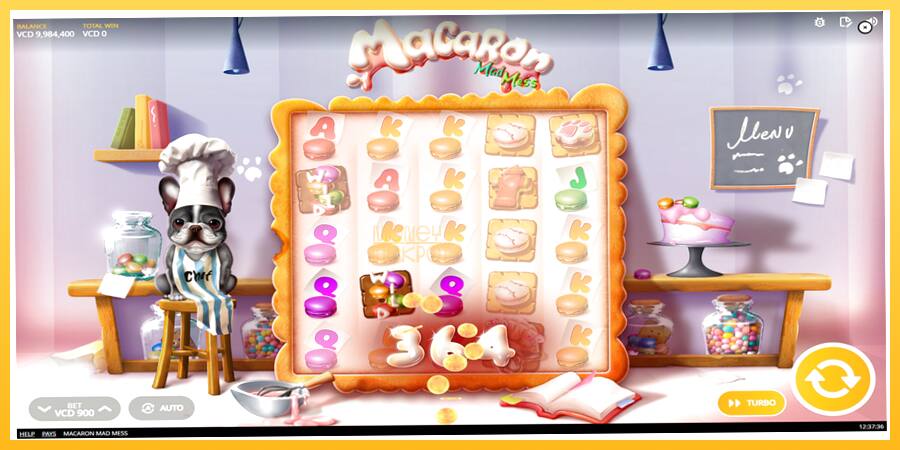 Игровой аппарат Macaron Mad Mess - игра на реальные деньги, картинка 3