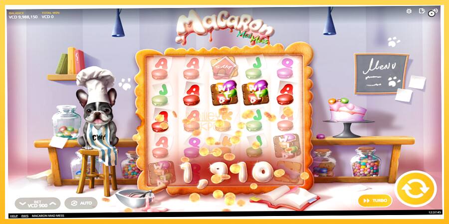 Игровой аппарат Macaron Mad Mess - игра на реальные деньги, картинка 4