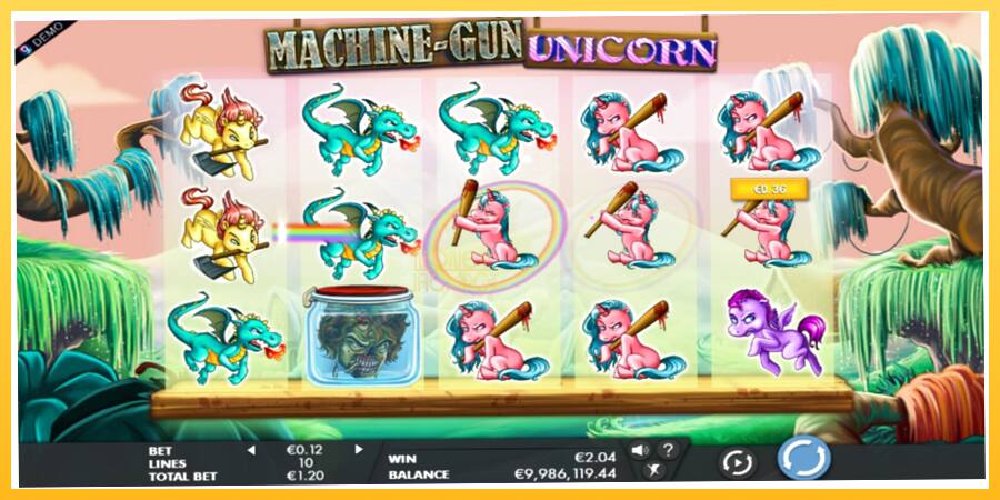 Игровой аппарат Machine Gun Unicorn - игра на реальные деньги, картинка 2