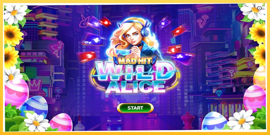 Игровой аппарат Mad Hit Wild Alice Easter - игра на реальные деньги, картинка 1