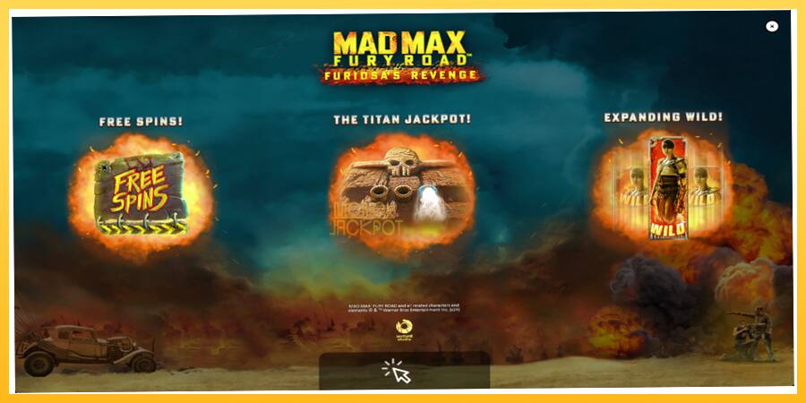 Игровой аппарат Mad Max: Fury Road - Furiosas Revenge - игра на реальные деньги, картинка 1