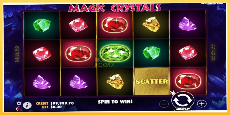 Игровой аппарат Magic Crystals - игра на реальные деньги, картинка 2