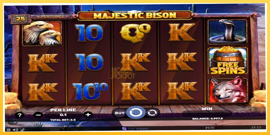 Игровой аппарат Majestic Bison - игра на реальные деньги, картинка 2