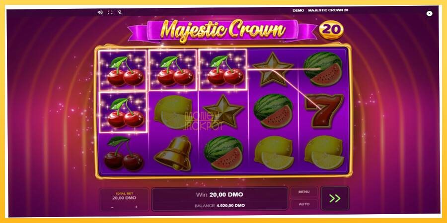 Игровой аппарат Majestic Crown 20 - игра на реальные деньги, картинка 2