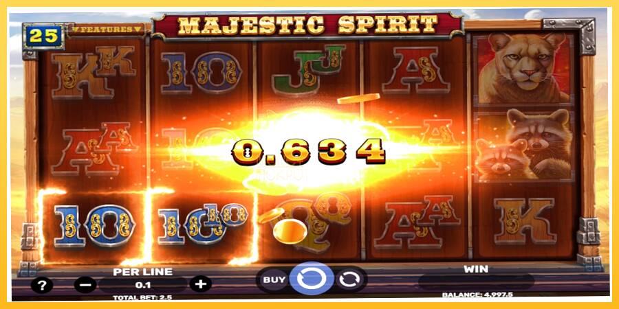 Игровой аппарат Majestic Spirit - игра на реальные деньги, картинка 2