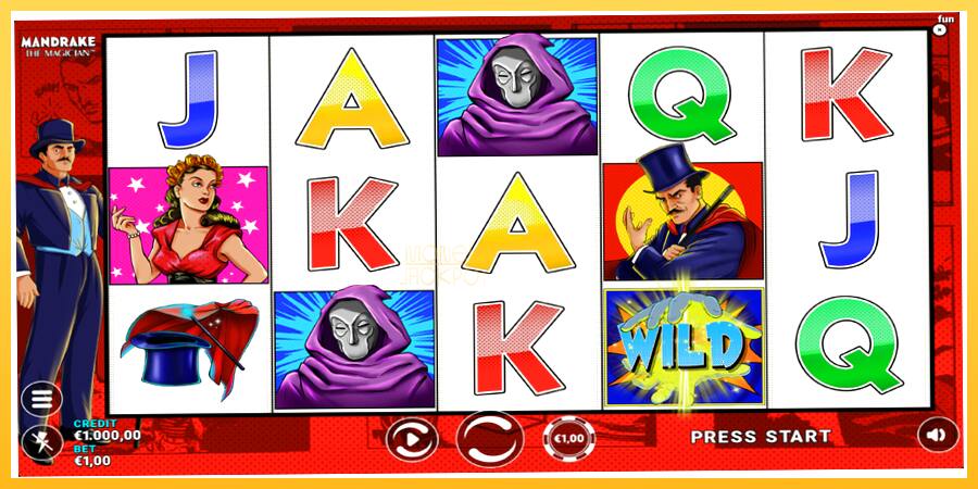 Игровой аппарат Mandrake the Magician - игра на реальные деньги, картинка 2