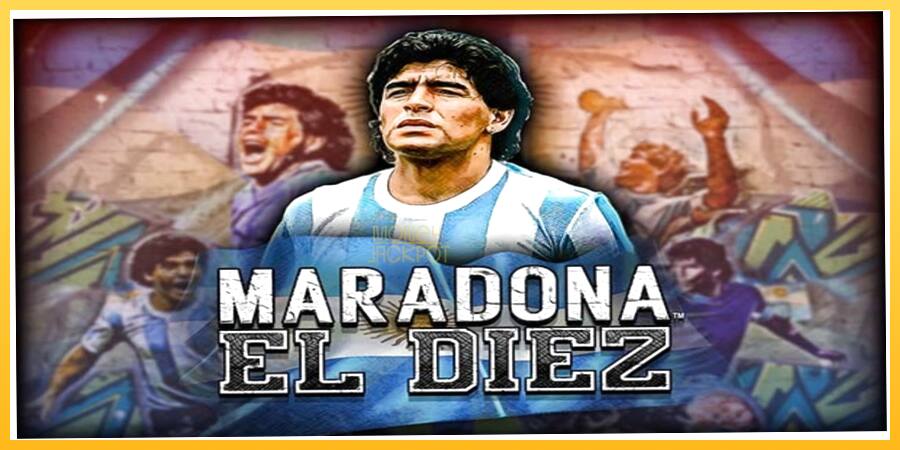 Игровой аппарат Maradona El Diez - игра на реальные деньги, картинка 1