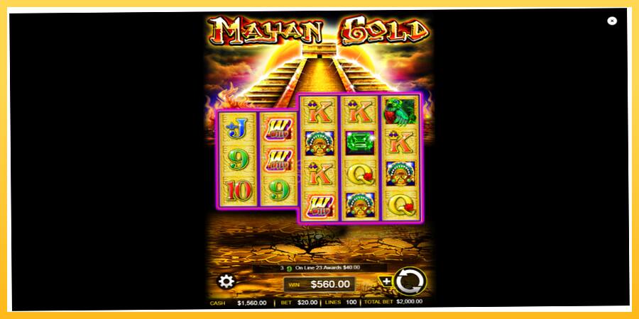 Игровой аппарат Mayan Gold - игра на реальные деньги, картинка 3