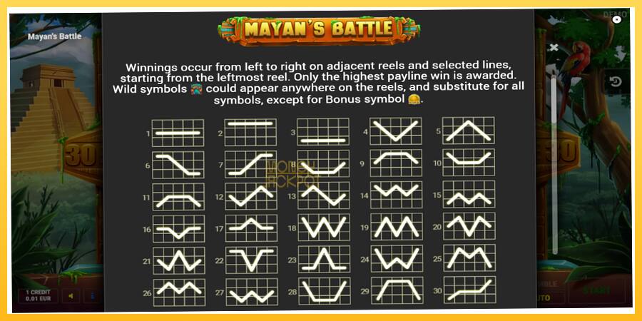 Игровой аппарат Mayans Battle - игра на реальные деньги, картинка 5