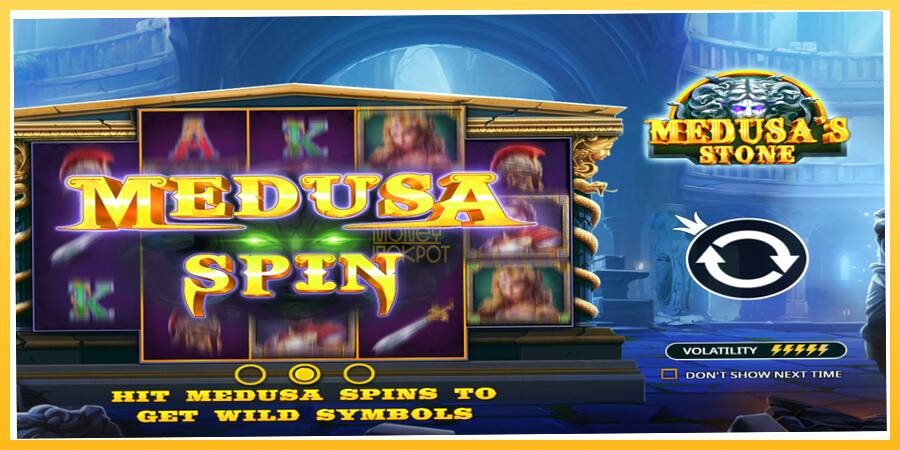 Игровой аппарат Medusas Stone - игра на реальные деньги, картинка 1