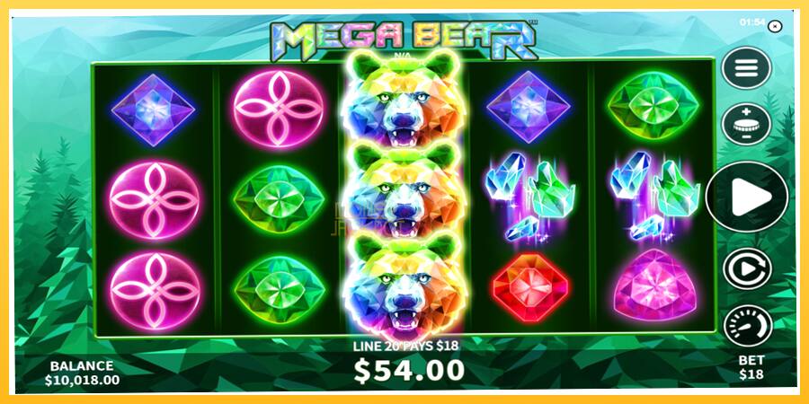 Игровой аппарат Mega Bear - игра на реальные деньги, картинка 3