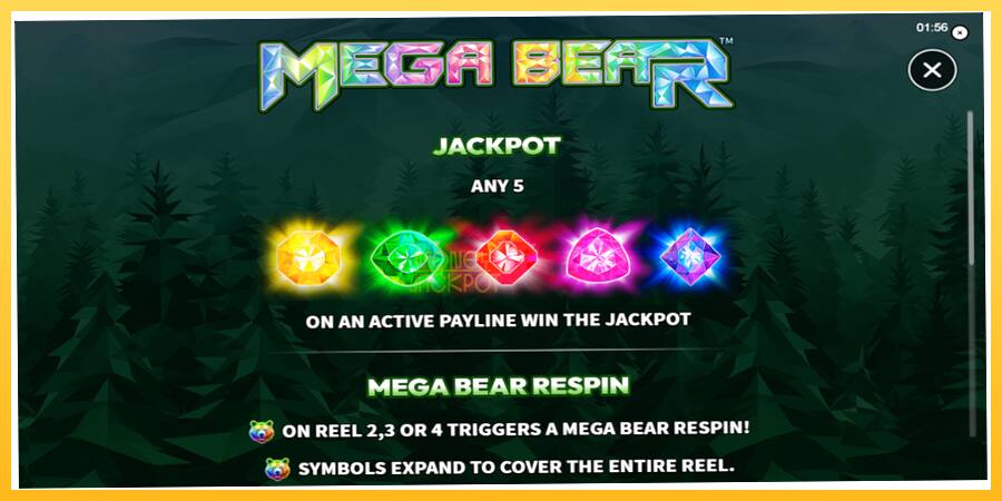 Игровой аппарат Mega Bear - игра на реальные деньги, картинка 5