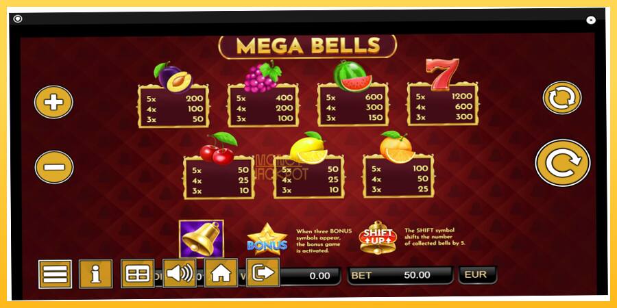 Игровой аппарат Mega Bells - игра на реальные деньги, картинка 7