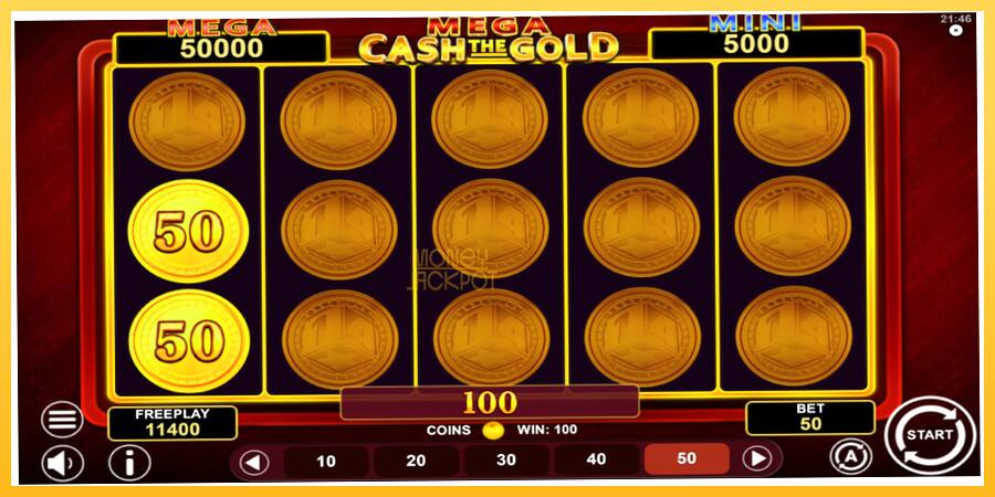 Игровой аппарат Mega Cash The Gold - игра на реальные деньги, картинка 5