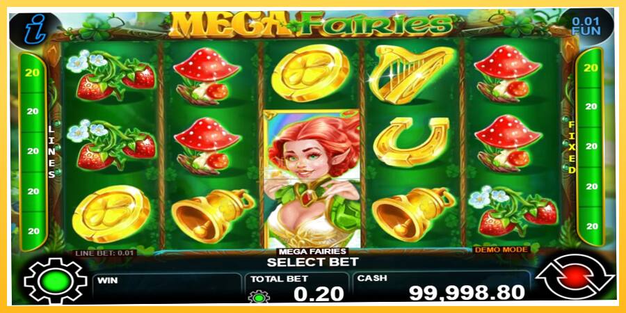 Игровой аппарат Mega Fairies - игра на реальные деньги, картинка 2