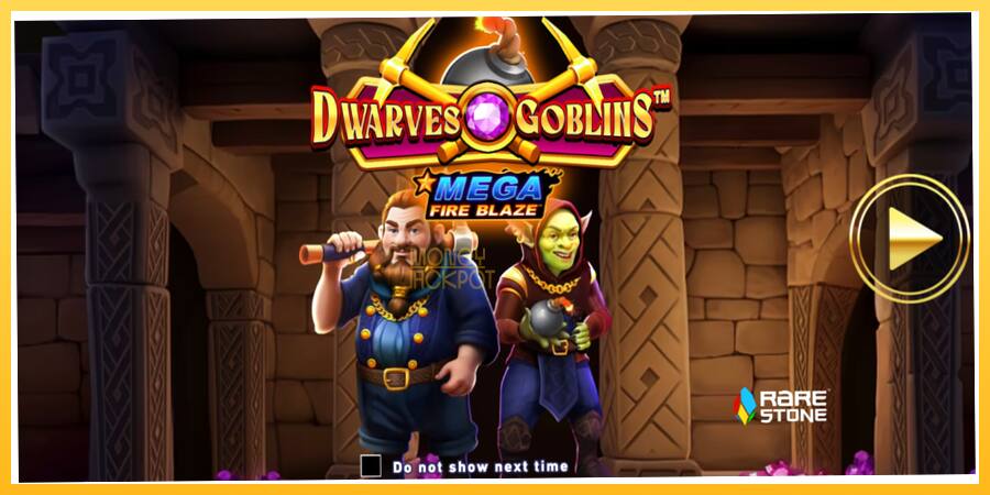 Игровой аппарат Mega Fire Blaze: Dwarves & Goblins - игра на реальные деньги, картинка 1