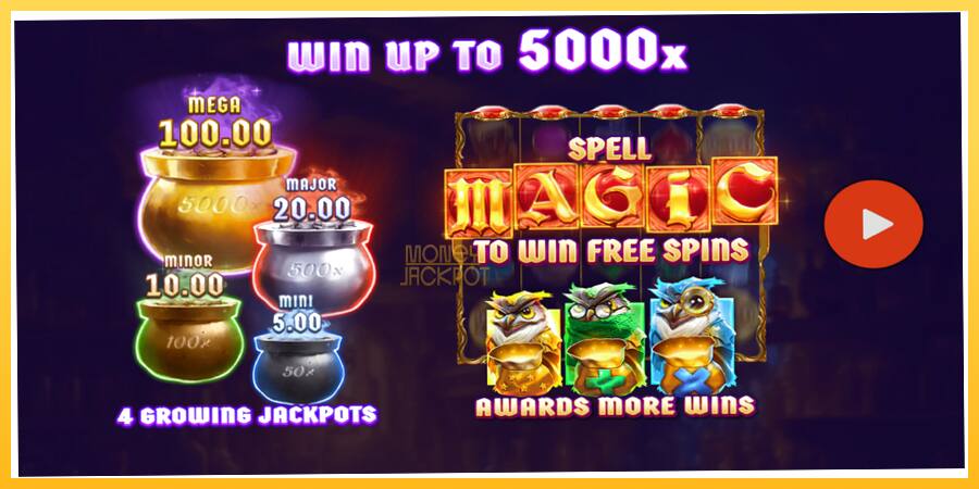 Игровой аппарат Mega Magic Spell - игра на реальные деньги, картинка 1